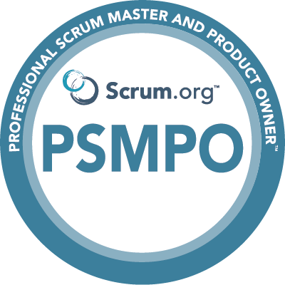 Professional Scrum Master and Product Owner